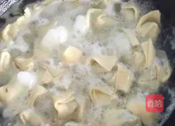 Seafood wontons Illustration of how to do it 8