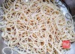 Illustration of vegetarian fried noodles 7