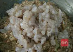 Illustration of how to make fresh dumpling stuffing 8