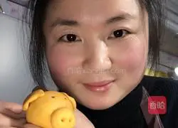 Illustration of how to make piggy steamed buns 8