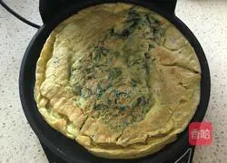 Spinach egg pancake recipe 7