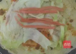 Illustration of how to make multigrain pancakes and fruits 6