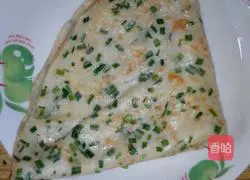 Leek and Egg Pancake Recipe Illustration 8