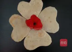 Illustration of how to make banana milkshake cake 8