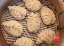 Illustration of how to make meat buns 15