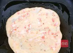 Tomato Egg Pancake Recipe Illustration 5