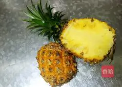 Pineapple rice Illustration of how to do it 1