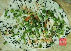 Scallion Pancakes Illustration of how to do it 7