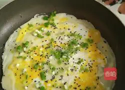 Illustration of how to make pancakes and fruits 6