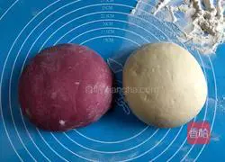 Illustration of how to make Purple Sweet Potato Blossom Buns 7