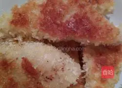 Illustration of how to make fried steamed bun slices 5