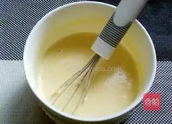 Illustration of how to make perilla and shrimp egg pancake 5