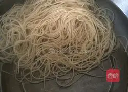 Illustration of how to make fried noodles 2