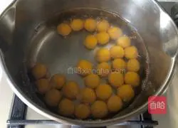 Illustration of making rice dumplings with fermented pumpkin 10