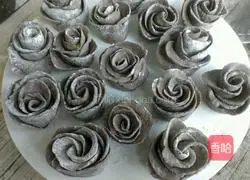 Illustration of how to make Black Rose (Whole Grain Steamed Bun) 7