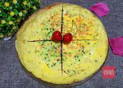Cucumber, ham and egg pancake recipe 7