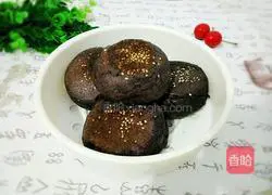 Illustration of how to make black rice pancakes 13