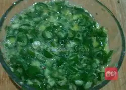 Chili Egg Pancake Recipe Illustration 4