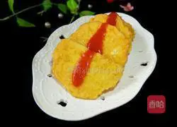 Illustration of how to make fried egg steamed buns 8