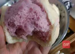 Illustration of how to make purple sweet potato buns 7