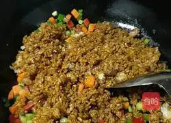 Soy Sauce Fried Rice Recipe Illustration 7