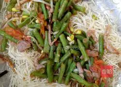 Illustration of how to make steamed noodles 6