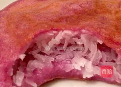 Purple Sweet Potato Glutinous Rice and Coconut Shredded Cake Recipe Illustration 15