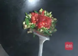Illustration of how to make tomato and egg noodles 4