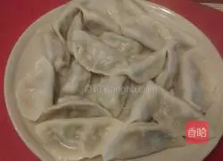 Illustration of how to make fennel dumplings 9