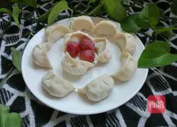 Illustration of how to make fennel and pork dumplings 15