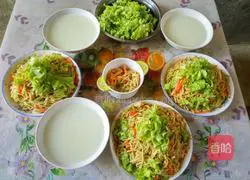 Illustration of Spicy Fried Noodles 7