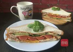 Egg and ham sandwich recipe 9