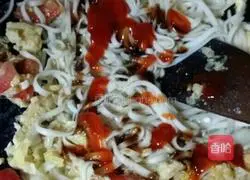 Illustration of how to make fried noodles with tomatoes and eggs 4