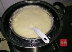 Illustration of how to make millet pancakes 2