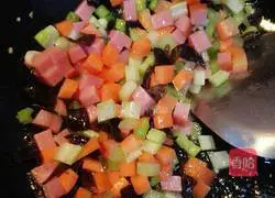 Colorful Fried Rice Recipe Illustration 7