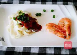 Peanut Butter Noodles Illustration of how to do it 6