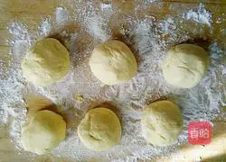 Illustration of how to make cornmeal cakes 8