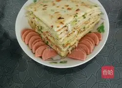 Illustration of how to make egg pancakes 7