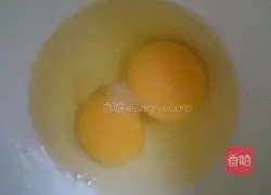 Illustration of how to make fried egg steamed buns 2