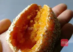 Pumpkin glutinous rice cake recipe 12