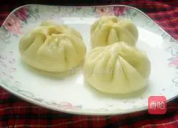 Illustration of how to make carrot and meat buns 15