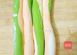 Illustration of how to make colorful dumplings 6