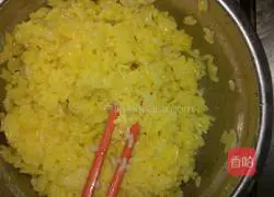 Illustration of how to make fried rice in leisure time 3