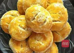 Illustration of how to make wife cake 16