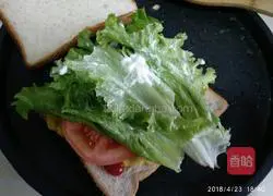 Illustration of homemade breakfast sandwich 15