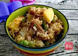 Illustration of how to make braised rice with beans and potatoes (rice cooker version) 16