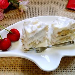 Banana Yoghurt Layer Pancake