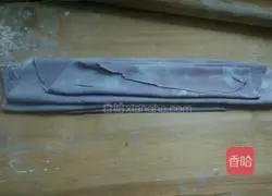 Illustration of how to make purple sweet potato noodles 7