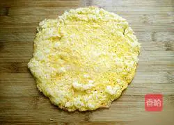 Illustration of how to make egg rice cake 8