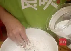 Illustration of making jade belt glutinous rice balls 1